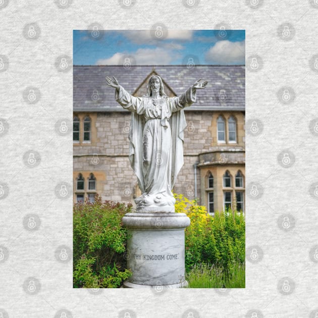 Statue of Christ by Adrian Evans Photography